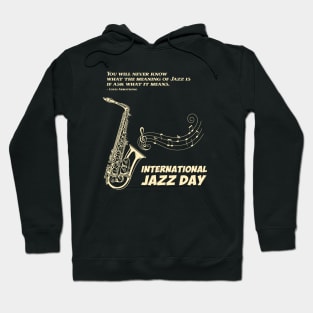 International Jazz Day Hoodie